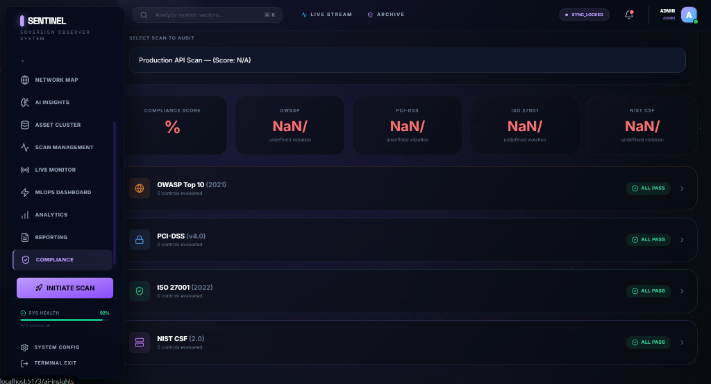 Sentinel AI Compliance
